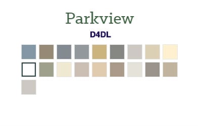Parkview Siding Color Options